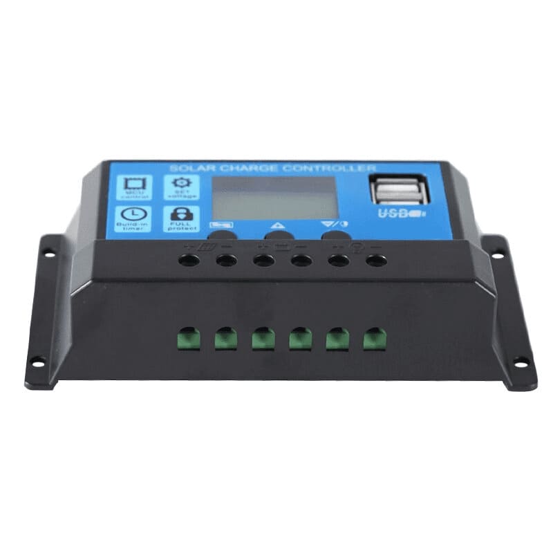 Controlador de Carga Solar LCD PWM 10-60A 12V 24V