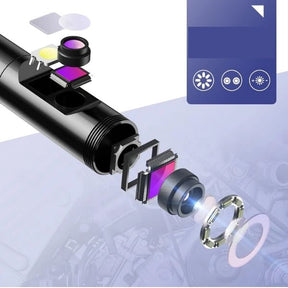 Boroscópio Industrial com Câmera de 2.0mp e Bateria de 2600mAh