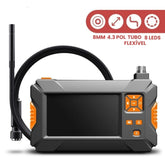 Boroscópio Industrial com Câmera de 2.0mp e Bateria de 2600mAh