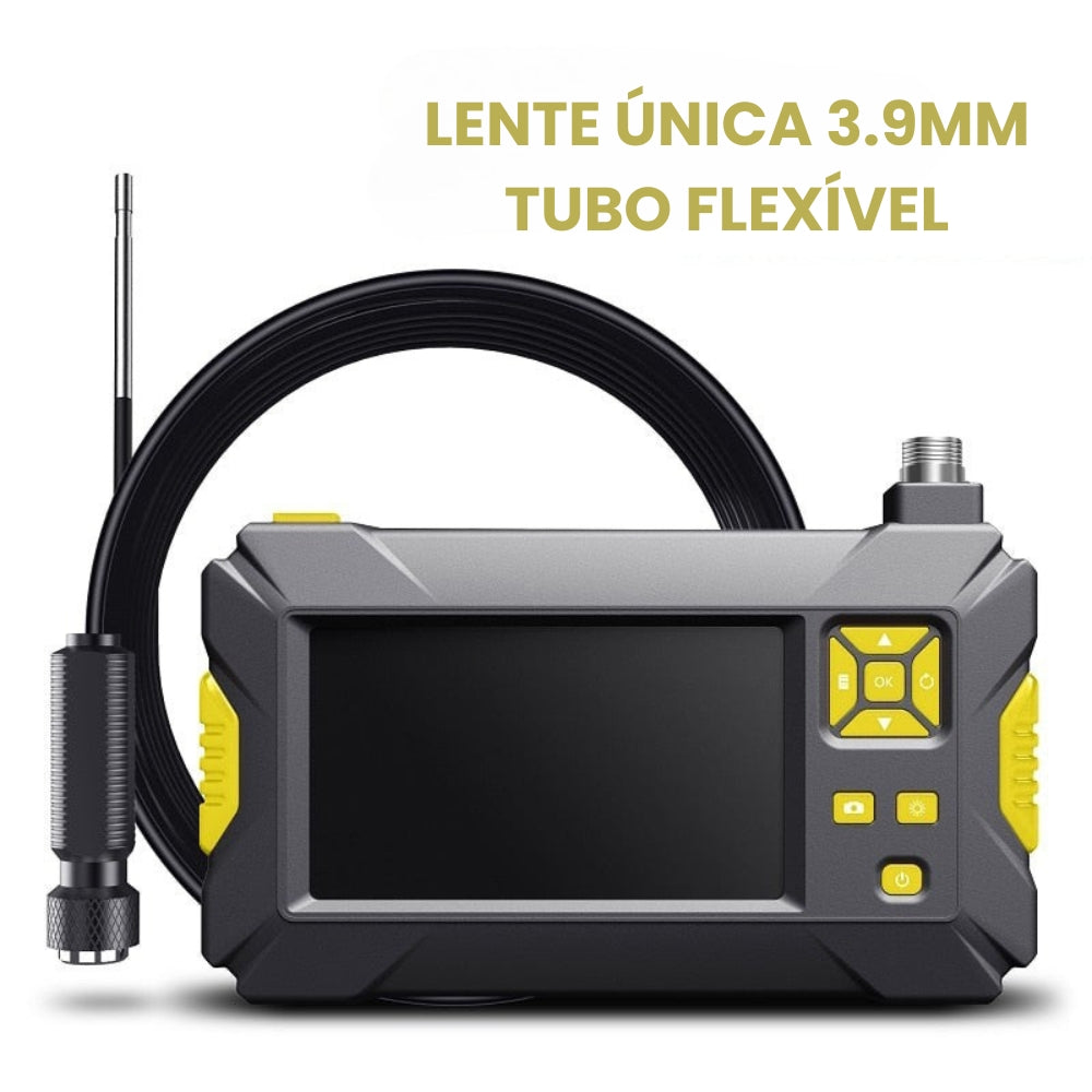Boroscópio Industrial com Câmera de 2.0mp e Bateria de 2600mAh