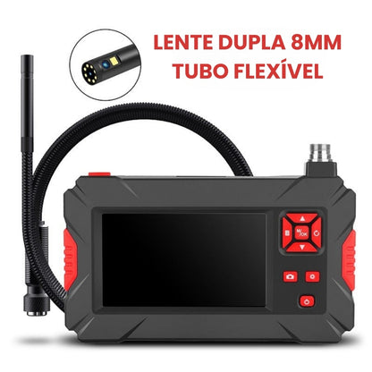 Boroscópio Industrial com Câmera de 2.0mp e Bateria de 2600mAh